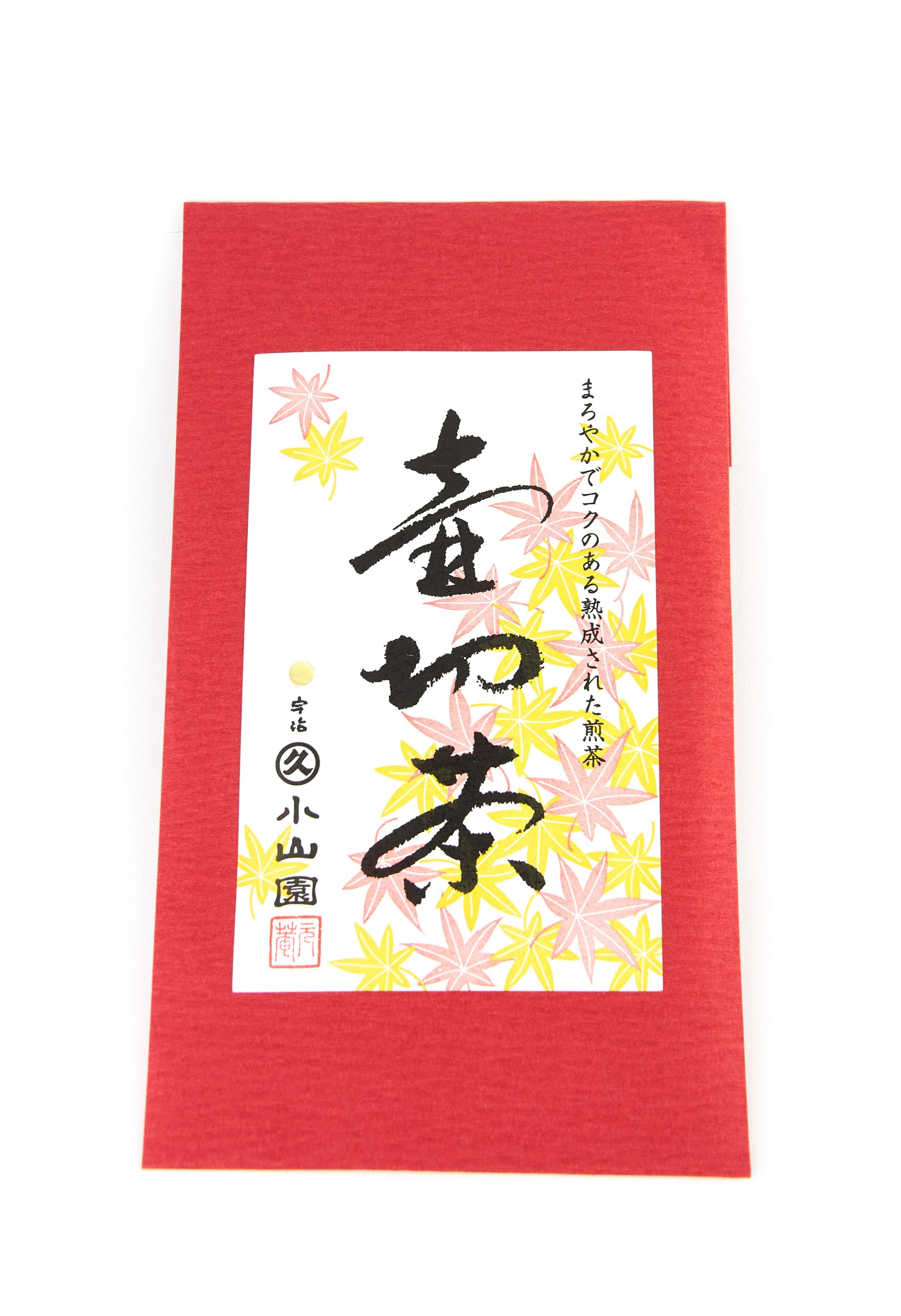Tsubokiri Sencha Japanischer Sencha von Marukyu Koyamaen in roter Papierverpackung