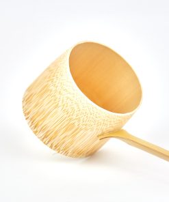 Marukyu Koyamaen Hishaku Bambus Schöpfkelle für japanische Teezeremonie, besonders Winter, für Matcha Zubereitung