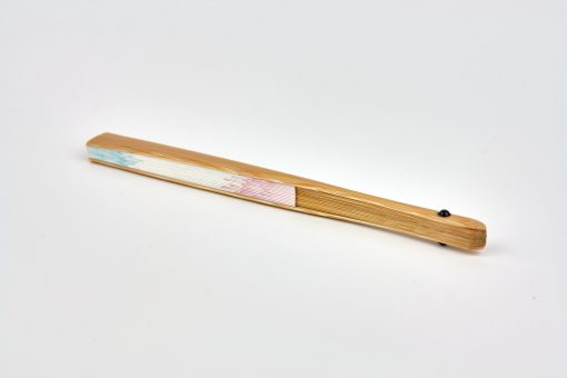 Sensu Fächer für die Teezeremonie, weisser Bambus