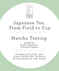 Matcha Tasting, Saturday 23.05.26